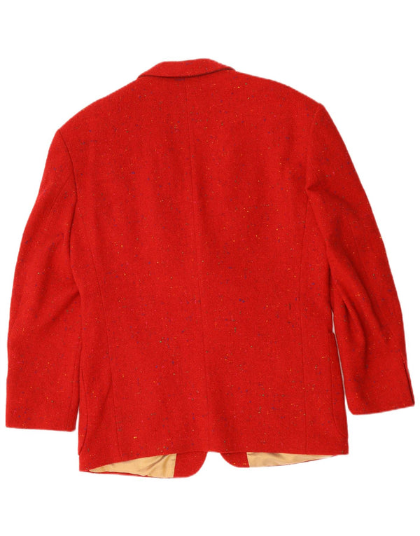 Vintage Ανδρικό σακάκι με 3 κουμπιά σακάκι UK 40 Large Red Flecked