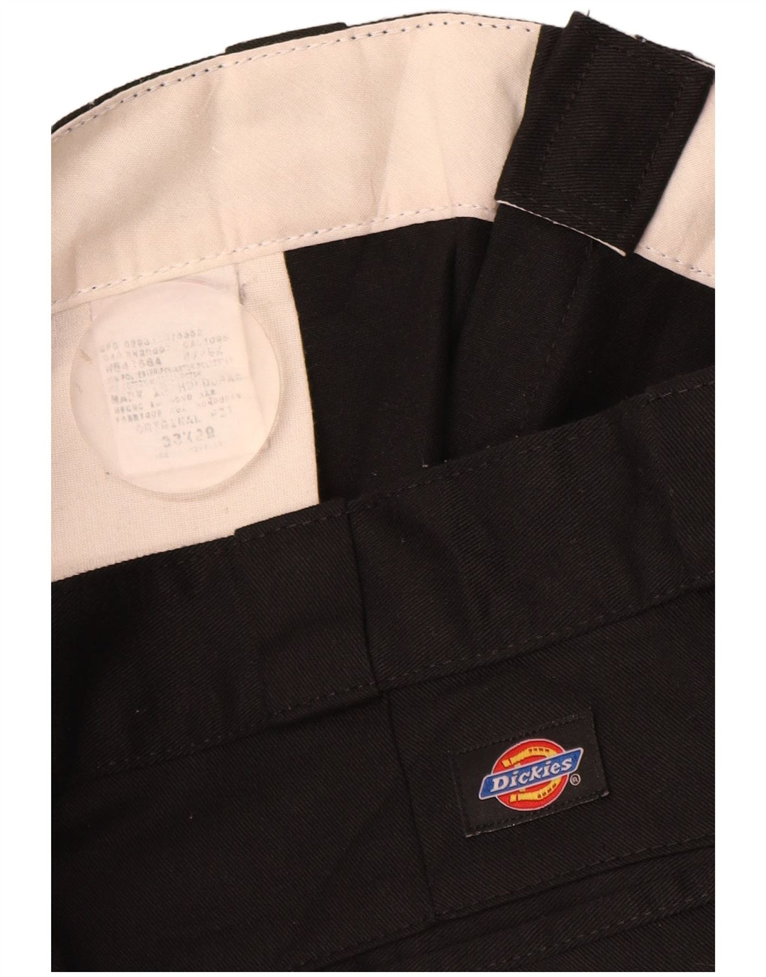 Ανδρικό ίσιο παντελόνι Chino Dickies W36 L28 Μαύρο πολυεστέρα