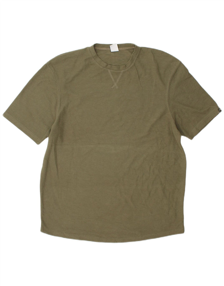 Zara Ανδρικό T-Shirt Top XL Khaki