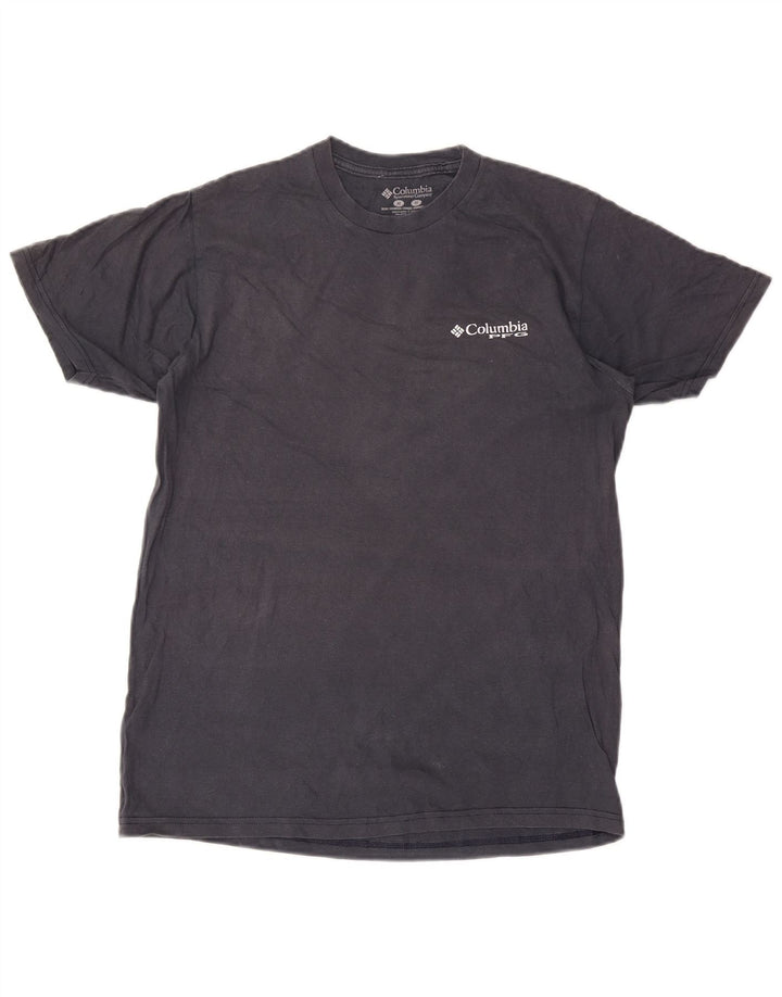 Ανδρικό γραφικό T-Shirt Columbia Top Μεσαίο γκρι βαμβακερό