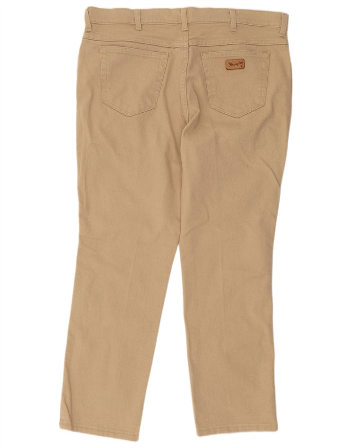 Ανδρικό τζιν ίσιο Wrangler W40 L30 Μπεζ
