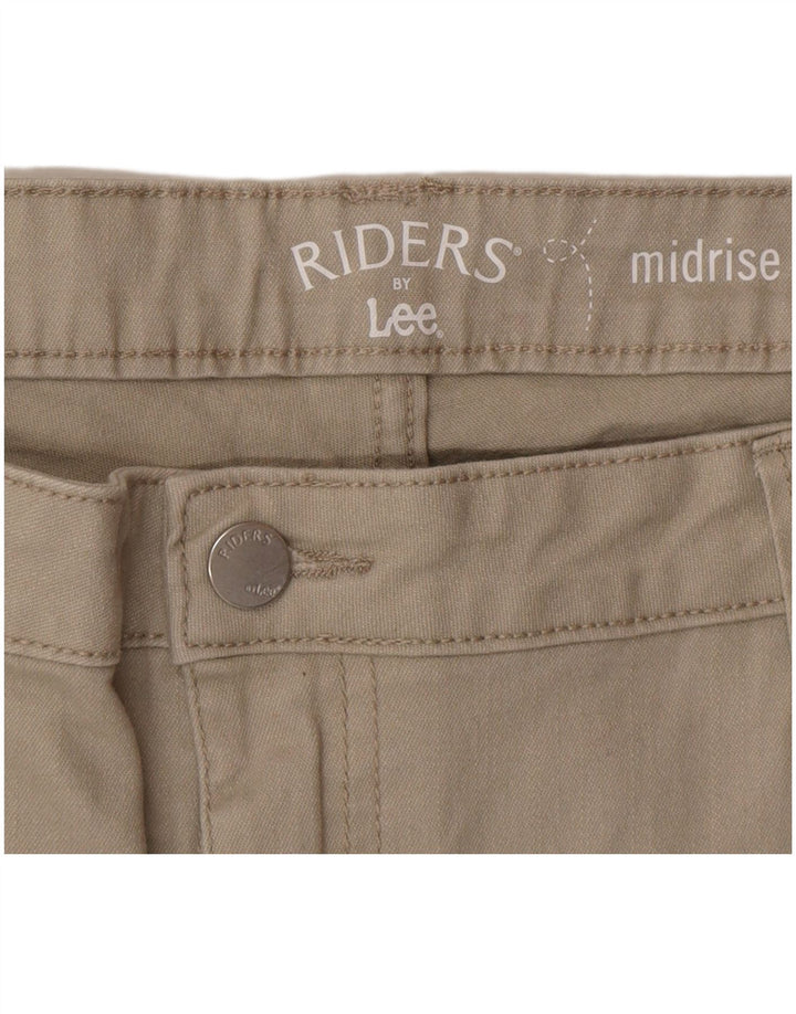 Ψηλόμεσο κάζουαλ σορτς Lee Womens Riders W38 2XL Beige