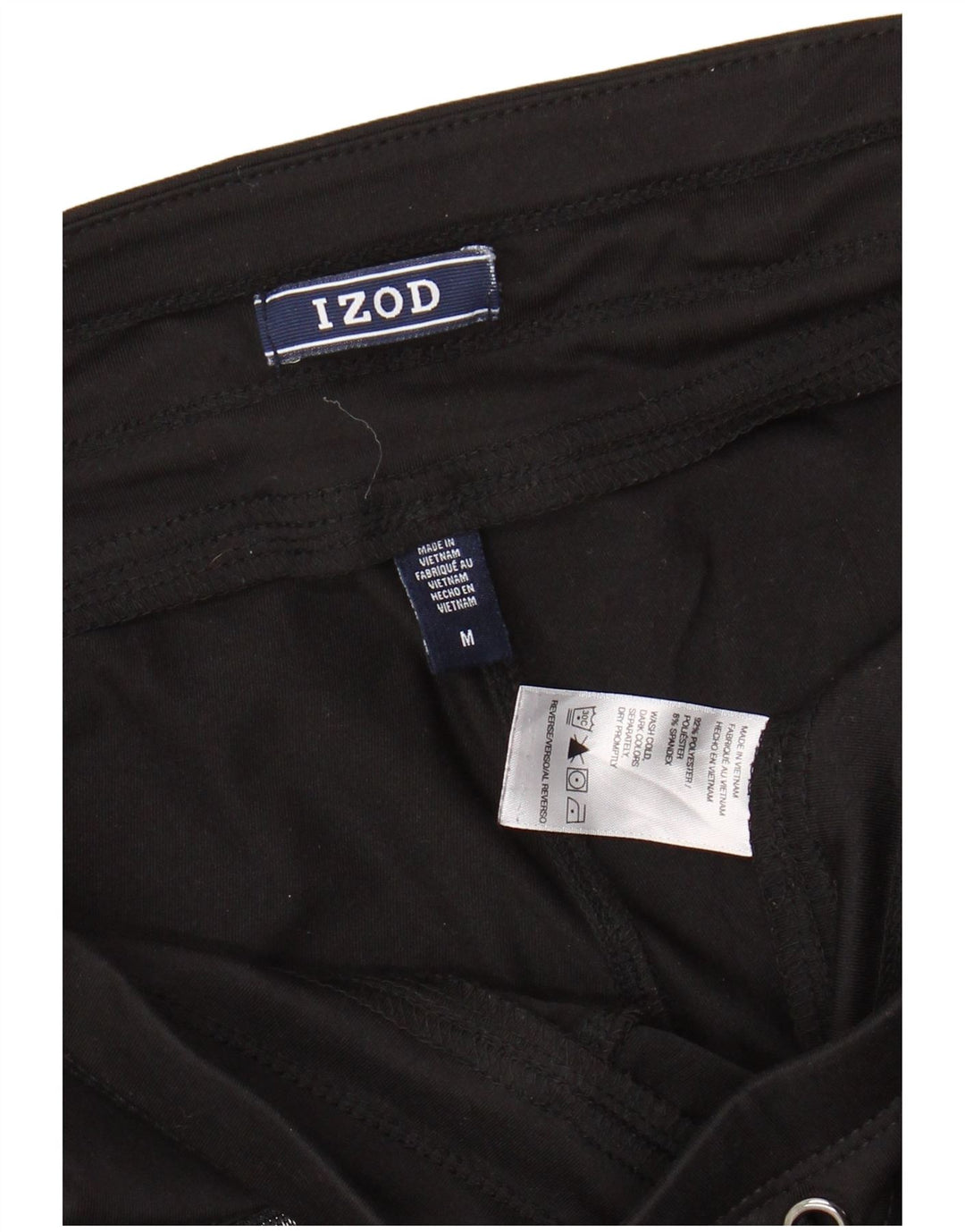 Γυναικεία αθλητική φόρμα IZOD Παντελόνι UK 14 Medium Black Polyester