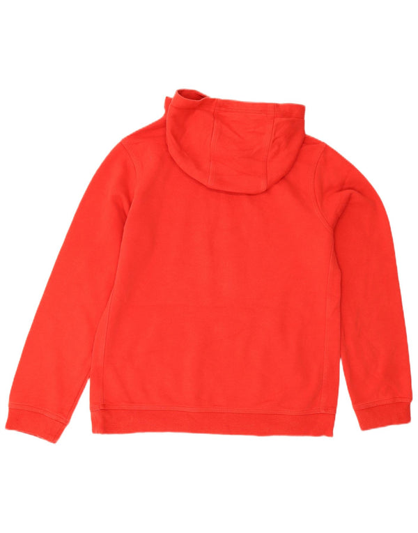 Nike Boys Standard Fit Hoodie Jumper 13-14 Years XL Red Cotton