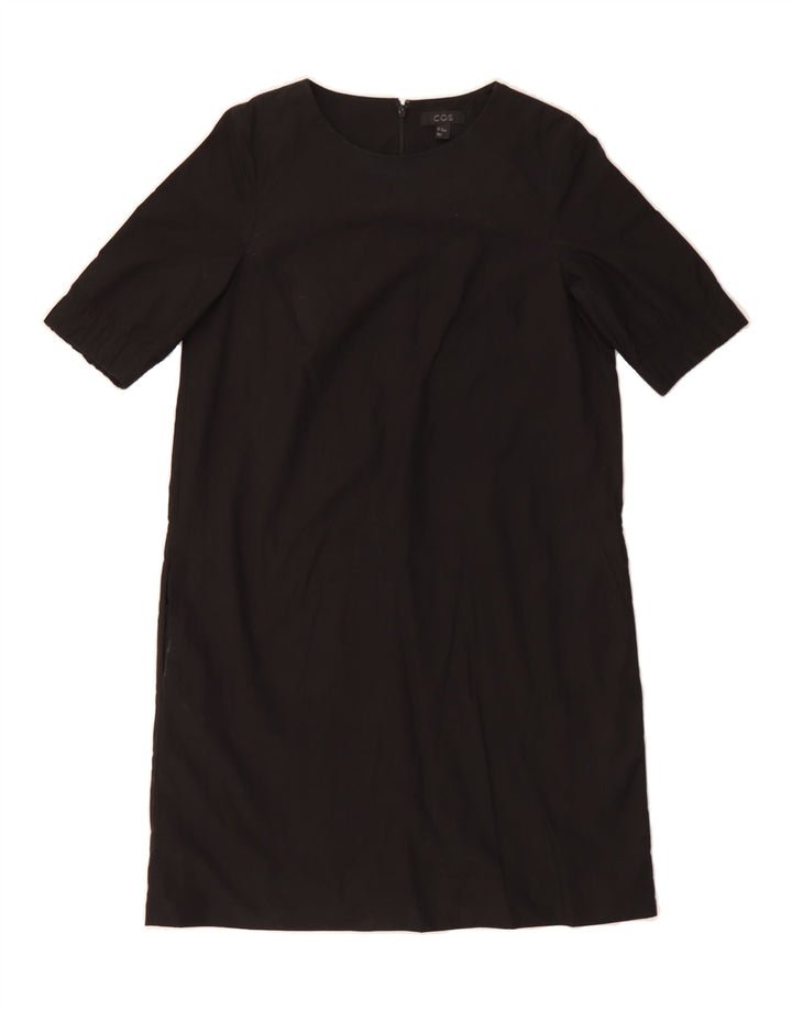 COS Womens Shift Dress EU 34 XS Black Cotton Vintage Cos and Second-Hand Cos from Messina Hembry 