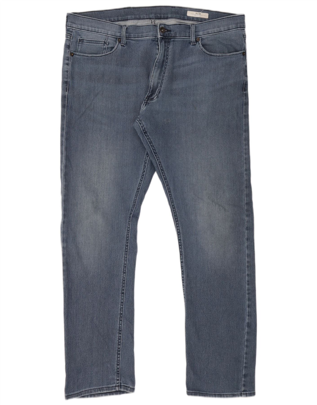 Marks & Spencer Ανδρικό Slim Τζιν W38 L31 Μπλε Βαμβακερό
