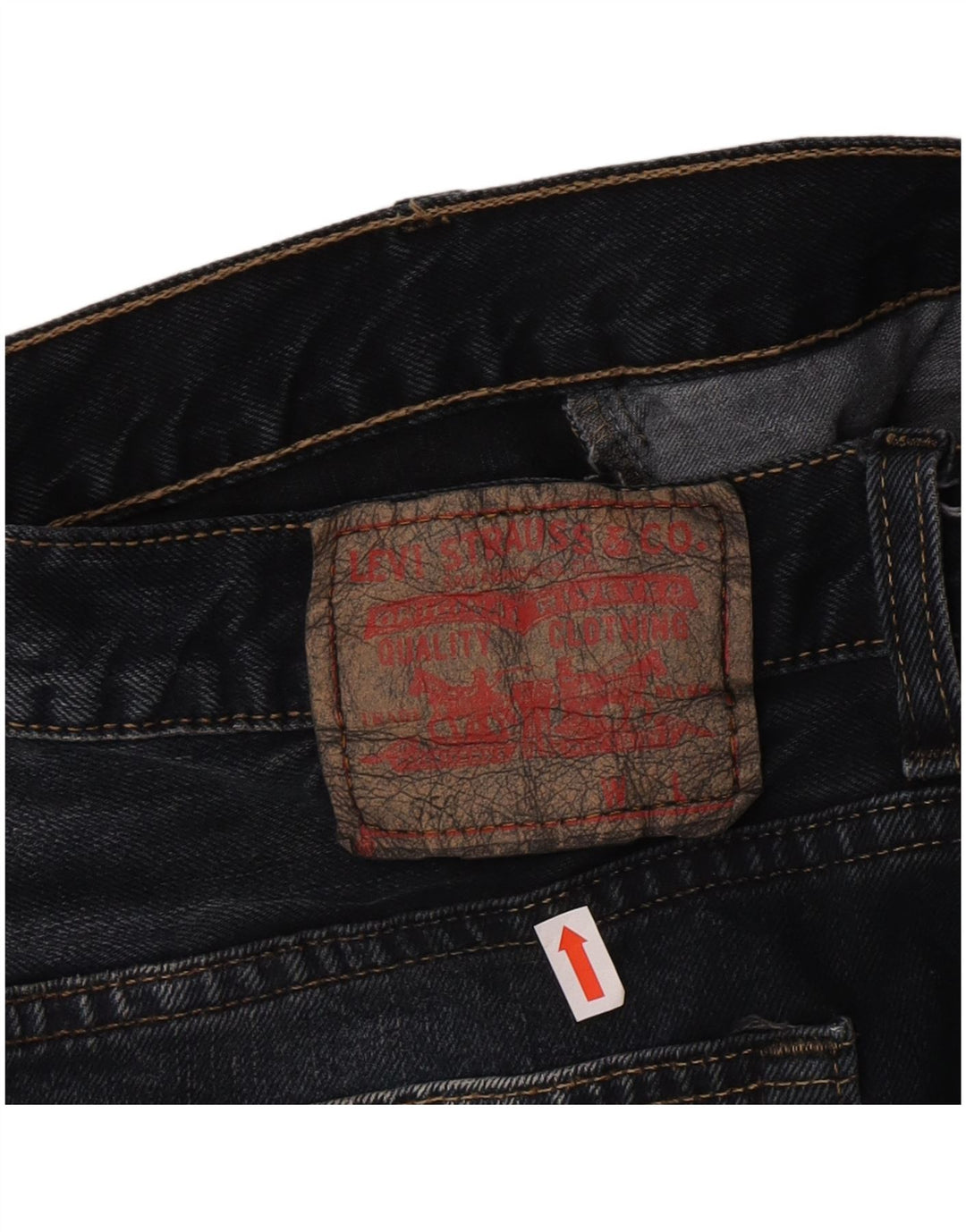 Γυναικεία Τζιν Φούστα Levi's Μεγάλη W32 Μπλε Βαμβακερή