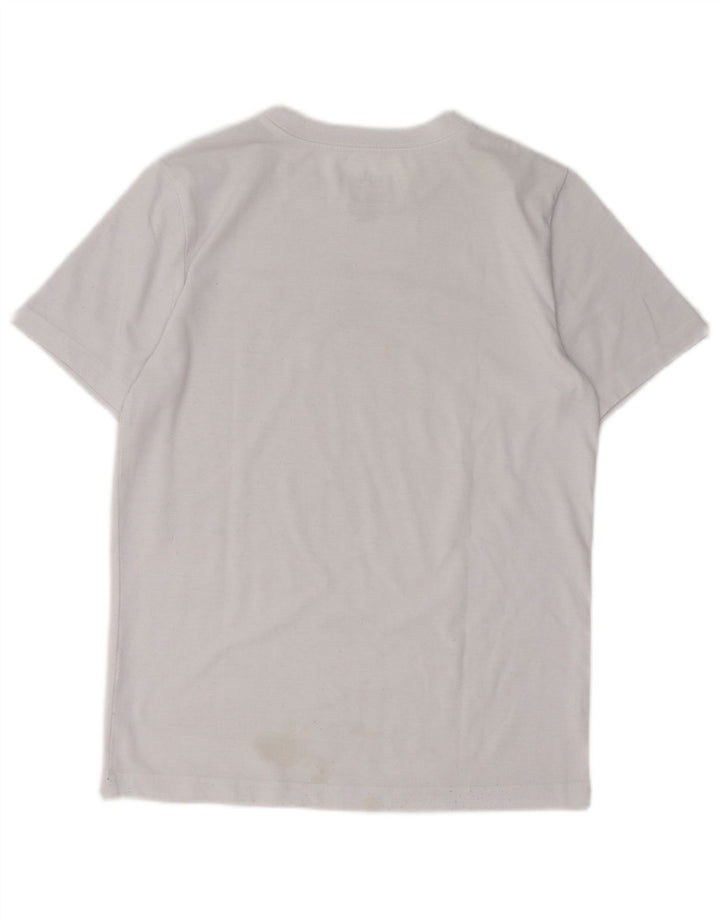 Jordan Boys Graphic T-Shirt Top 12-13 Years Large White Polyester