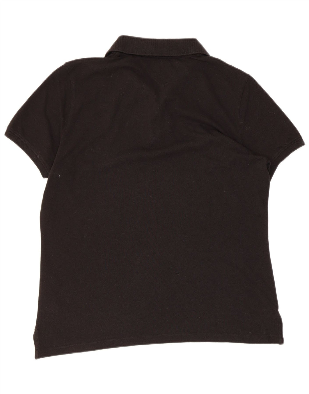 Γυναικείο μπλουζάκι πόλο TOMMY HILFIGER UK 14 μεσαίο μαύρο βαμβακερό