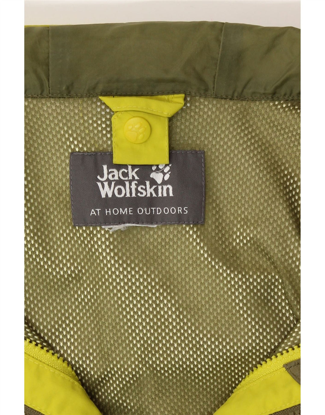 Jack Wolfskin Ανδρικό μπουφάν βροχής με κουκούλα UK 38 Medium Yellow