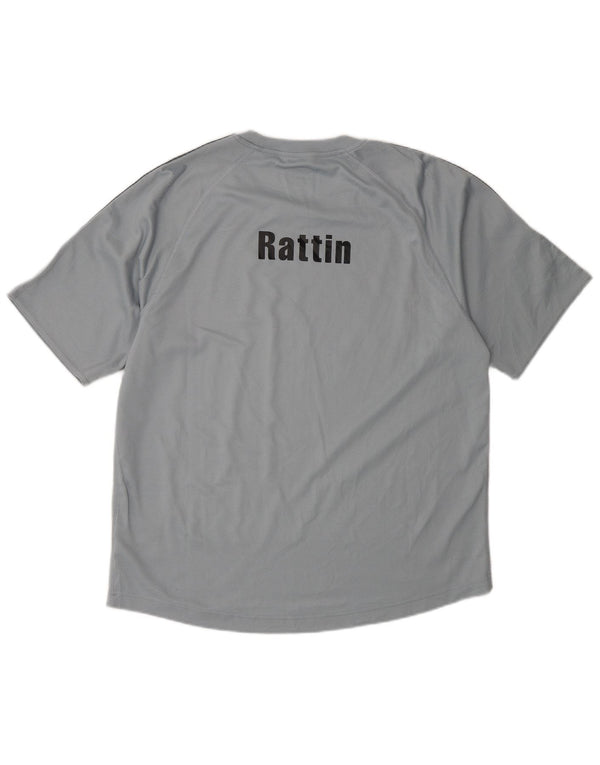 Γραφικό T-Shirt Adidas Mens Climalite Top Large Grey Polyester