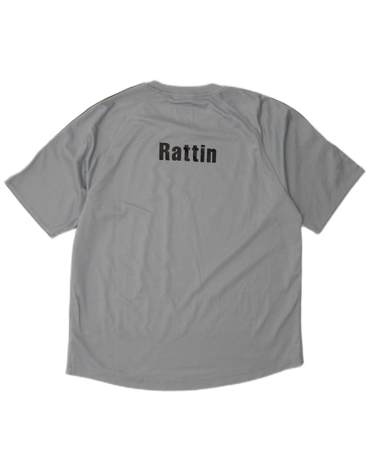 Γραφικό T-Shirt Adidas Mens Climalite Top Large Grey Polyester