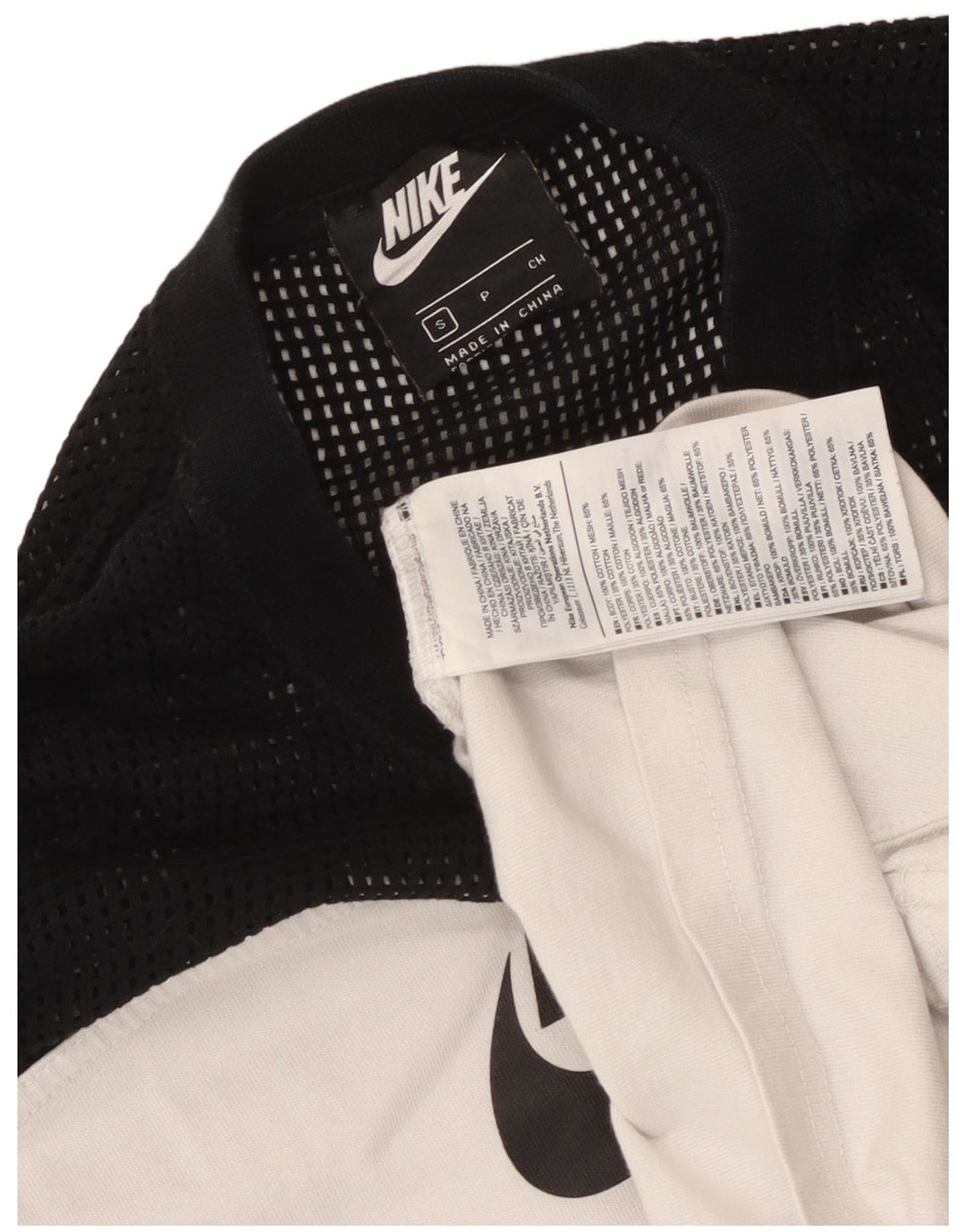 Γυναικείο γραφικό μπλουζάκι NIKE Crop Top 10 Small White Colourblock