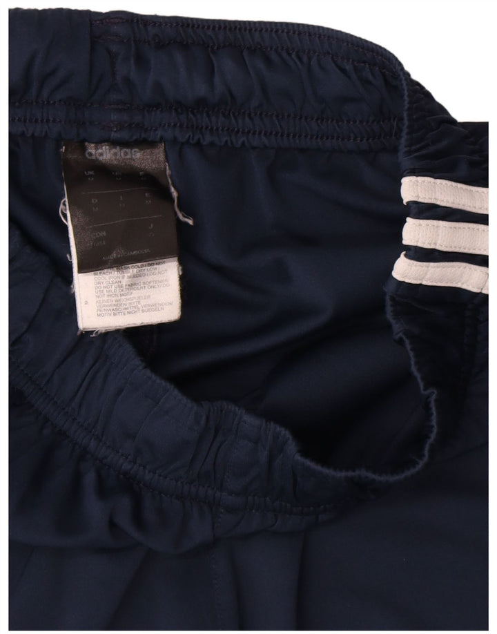 Ανδρικό αθλητικό σορτς Adidas από μεσαίο μπλε ναυτικό πολυεστέρα