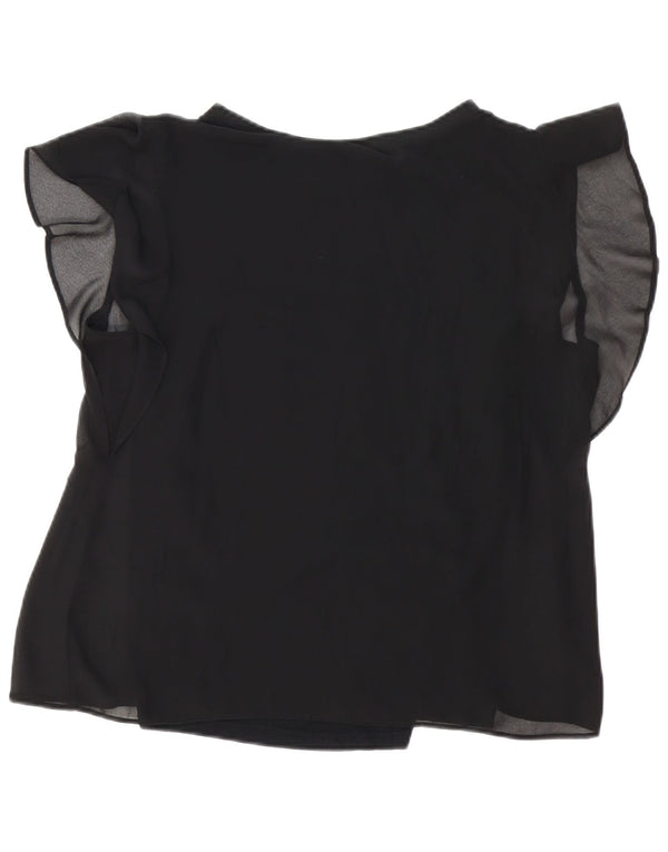 Γυναικεία μπλούζα ZARA Top UK 16 Large Black