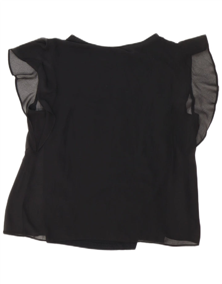 Γυναικεία μπλούζα ZARA Top UK 16 Large Black