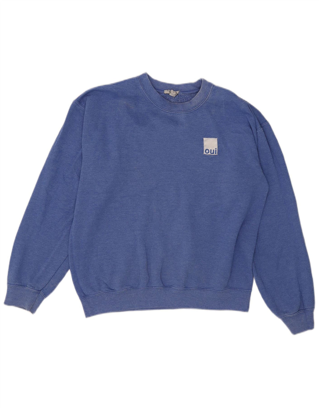 Topshop Γυναικεία Φούτερ Jumper UK 12 Medium Blue