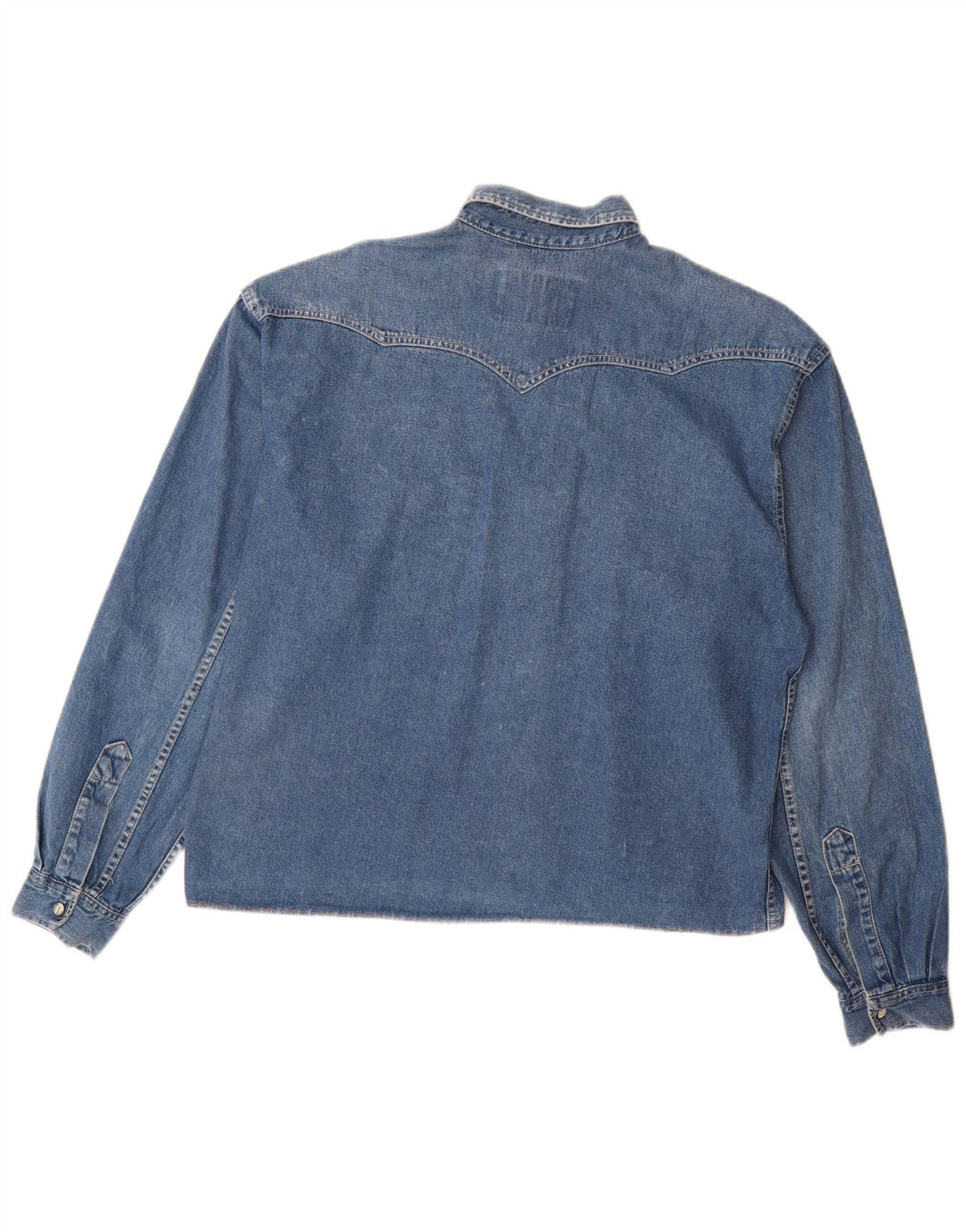 Ανδρικό τζιν πουκάμισο Levi's μεσαίο μπλε βαμβακερό