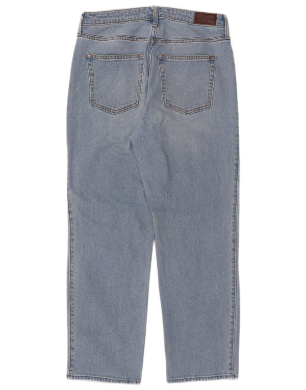 Γυναικείο τζιν ίσιο SUPERDRY W29 L27 Μπλε βαμβακερό