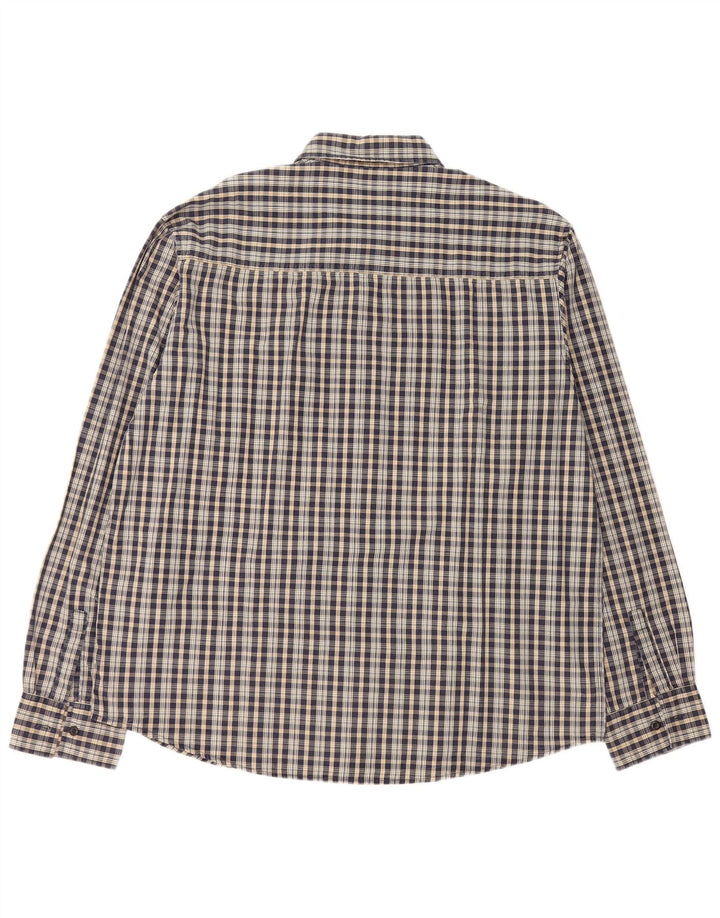 Ανδρικό πουκάμισο LEVI'S XL Navy Blue Check Polyester