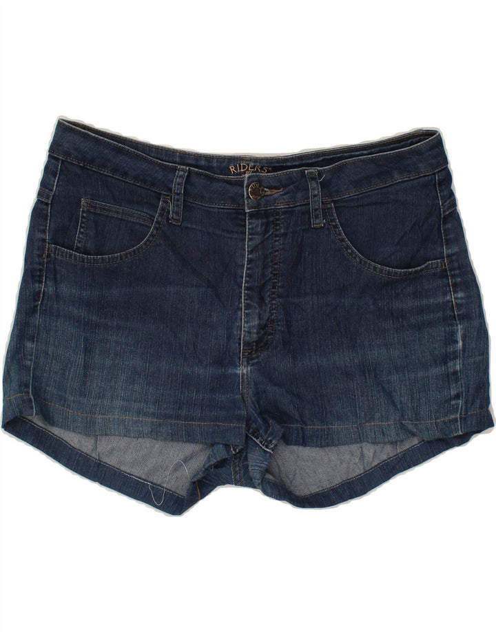 LEE Womens Riders Denim Shorts W34 Large Blue Vintage Lee and Second-Hand Lee from Messina Hembry 