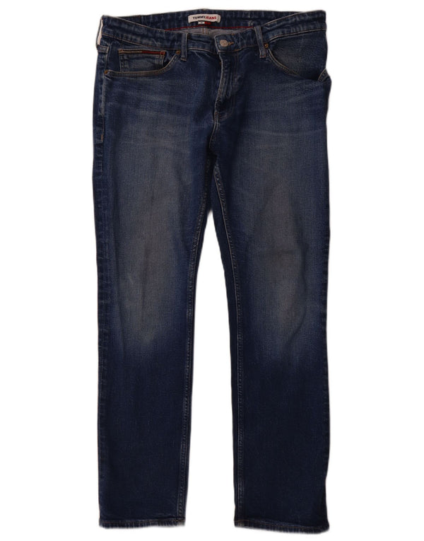 TOMMY HILFIGER Ανδρικό Scanton Slim Jeans W36 L30 Μπλε βαμβακερό