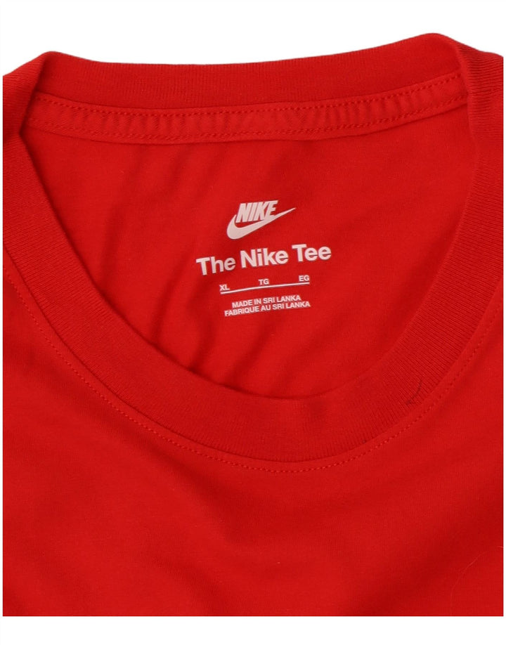 Ανδρικό T-Shirt NIKE Top XL Red