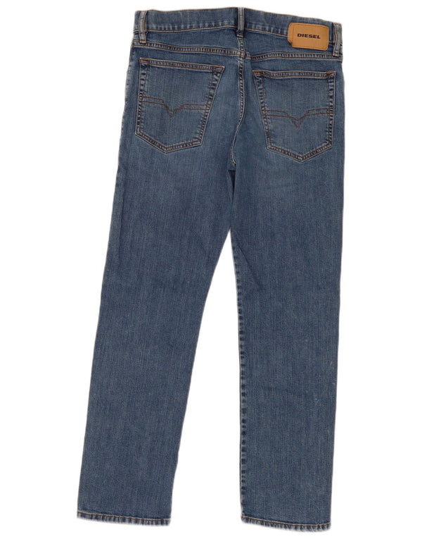 Γυναικείο ίσιο τζιν DIESEL W30 L27 Μπλε βαμβακερό