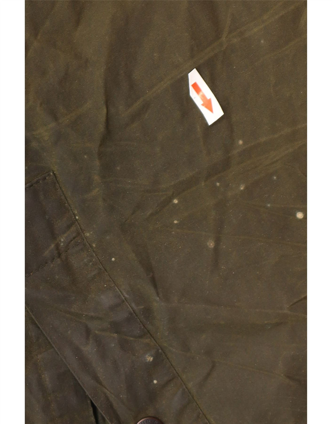 Ανδρικό κερωμένο βαμβακερό μπουφάν Barbour UK 46 3XL Χακί βαμβακερό