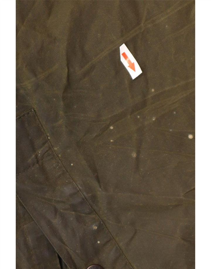 Ανδρικό κερωμένο βαμβακερό μπουφάν Barbour UK 46 3XL Χακί βαμβακερό