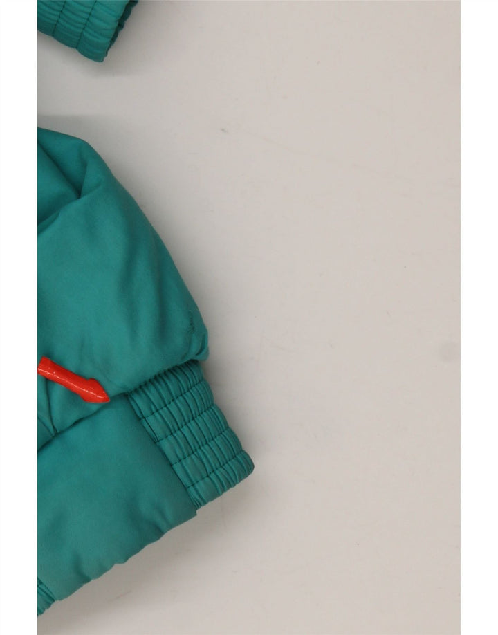 Sergio Tacchini Γυναικείο Loose Fit Crop Padded Jacket IT 42 Medium Turquoise