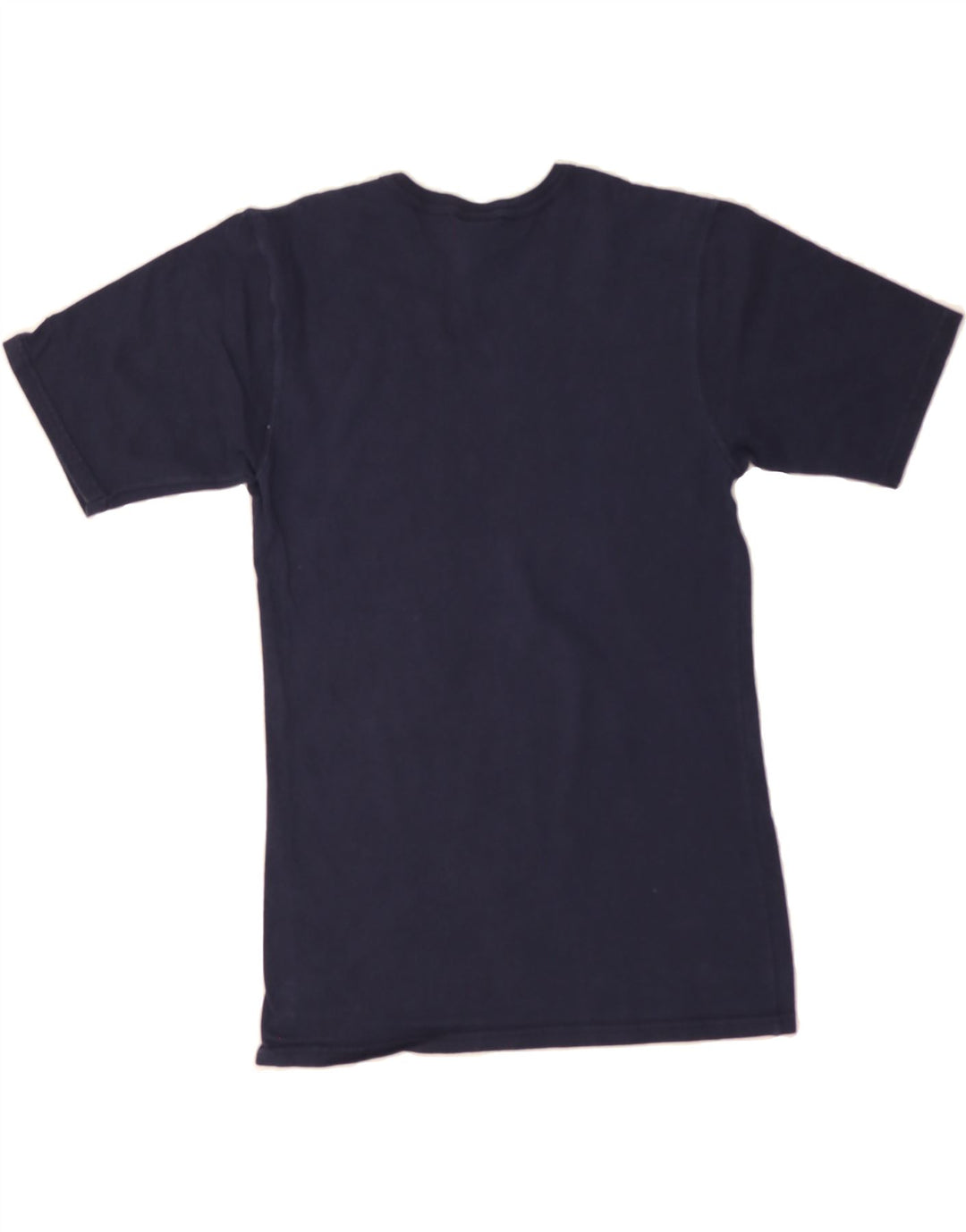 CHAMPION Mens Graphic T-Shirt Top Small Navy Blue Cotton Vintage Champion and Second-Hand Champion from Messina Hembry 