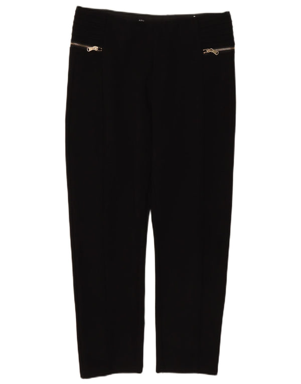 Zara Γυναικείο ψηλόμεσο κωνικό παντελόνι XL W32 L25 Μαύρο βισκόζη