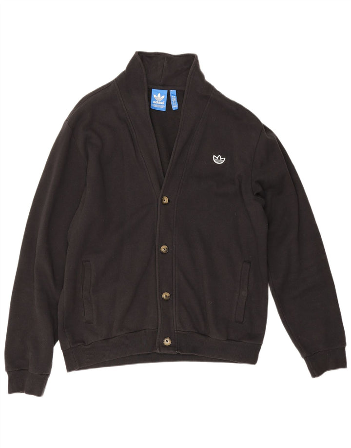 Ανδρική αθλητική φόρμα Adidas Top Jacket μεγάλο μαύρο βαμβακερό