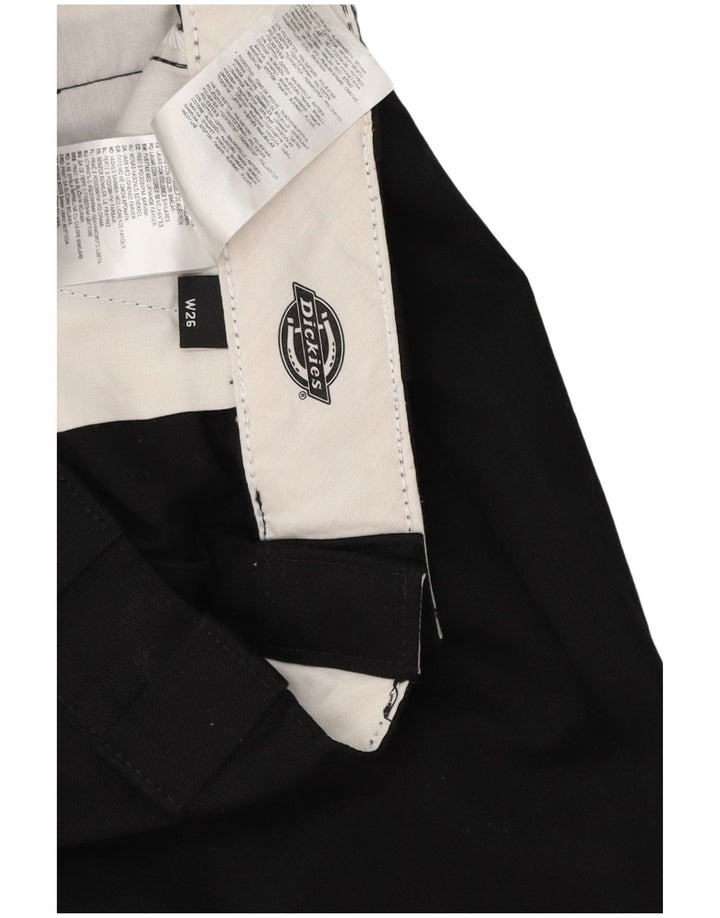 Ανδρικό ίσιο παντελόνι Chino Dickies W26 L29 Μαύρο πολυεστέρα