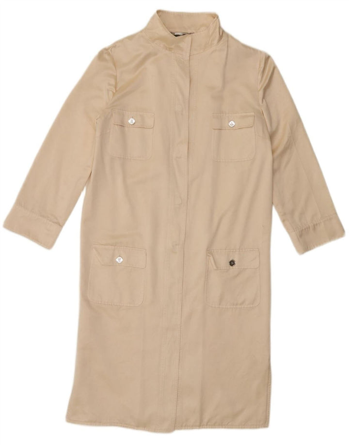 Dolce & Gabbana Γυναικείο Πανωφόρι UK 14 Medium Off White Silk