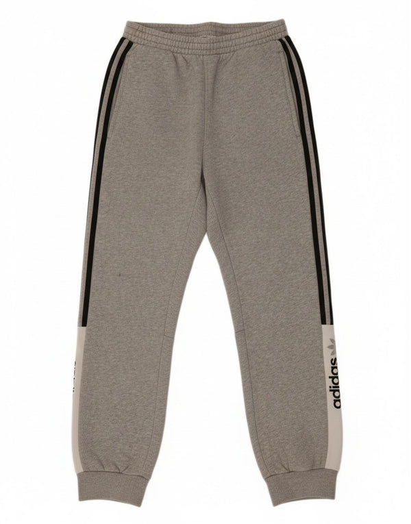 Ανδρικές φόρμες γραφικές Adidas Παντελόνια Joggers Small Grey Colourblock