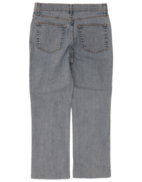 ZARA Γυναικείο ίσιο τζιν EU 40 Medium W30 L26 Μπλε βαμβακερό