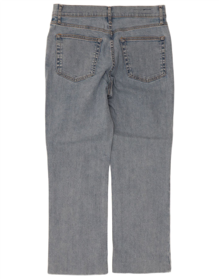 ZARA Γυναικείο ίσιο τζιν EU 40 Medium W30 L26 Μπλε βαμβακερό