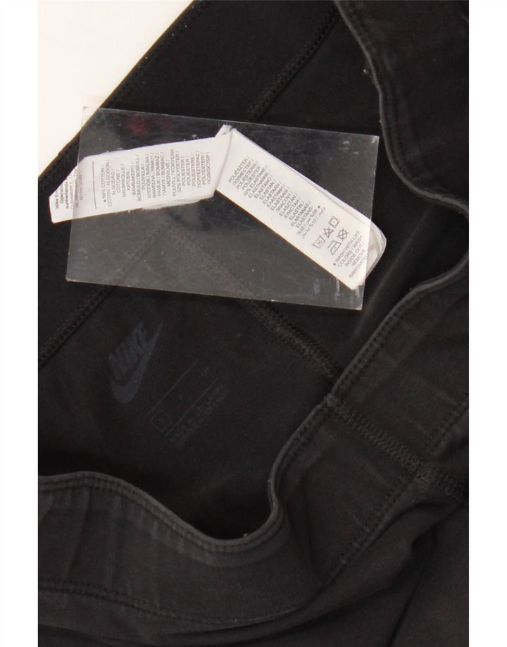 Γυναικεία γραφικά κολάν NIKE UK 8 Small Black Cotton