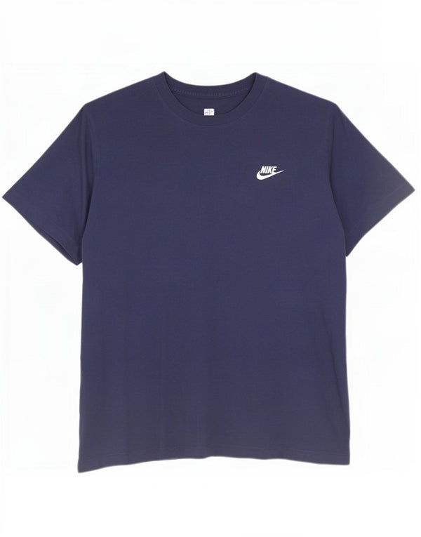 Ανδρικό T-Shirt Nike Top XL Navy Blue Cotton