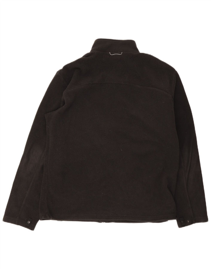 The North Face Mens Liner Fleece Jacket UK 40 Large Black Polyester