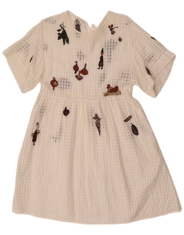 Γυναικείο φόρεμα Donoratico Graphic A-Line UK 12 Medium White