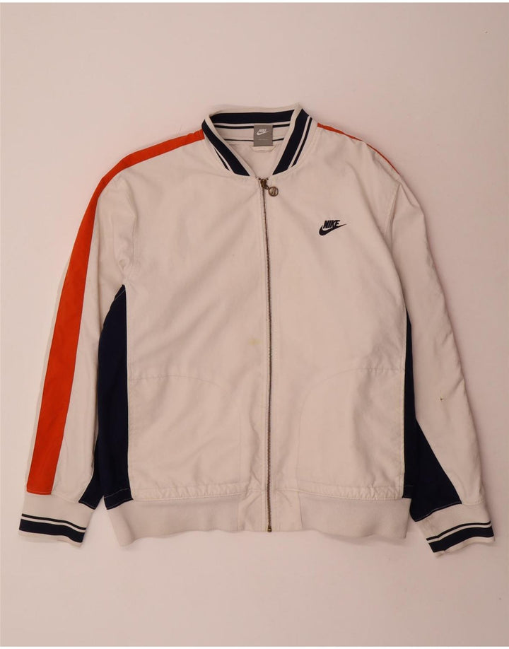 Ανδρική φόρμα Nike Top Jacket UK 45/47 XL Λευκό πολύχρωμο πολυεστέρα