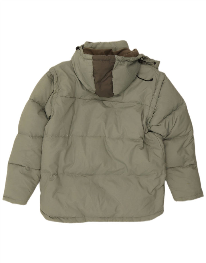Fila Ανδρικό μπουφάν με κουκούλα UK 40 Large Green