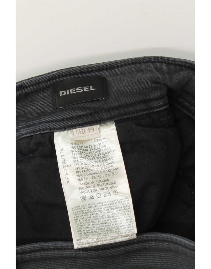 Diesel Mens Joggers Cargo Παντελόνι W29 L31 Γκρι βαμβακερό