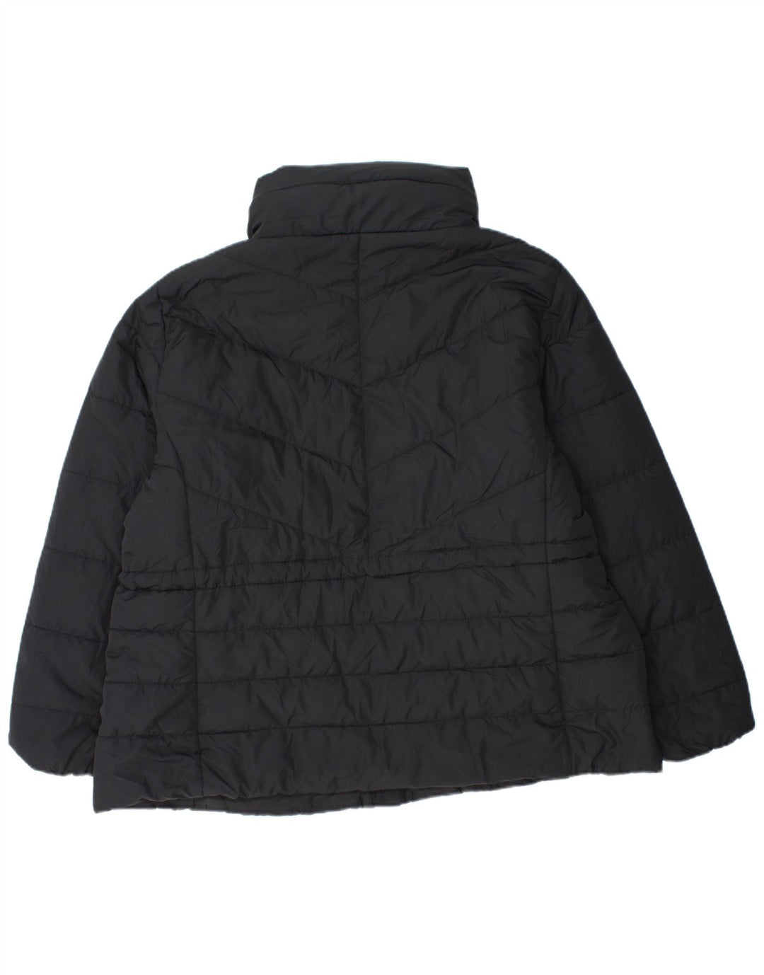 Marks & Spencer Γυναικείο μπουφάν με κουκούλα UK 22 3XL μαύρο πολυεστέρα