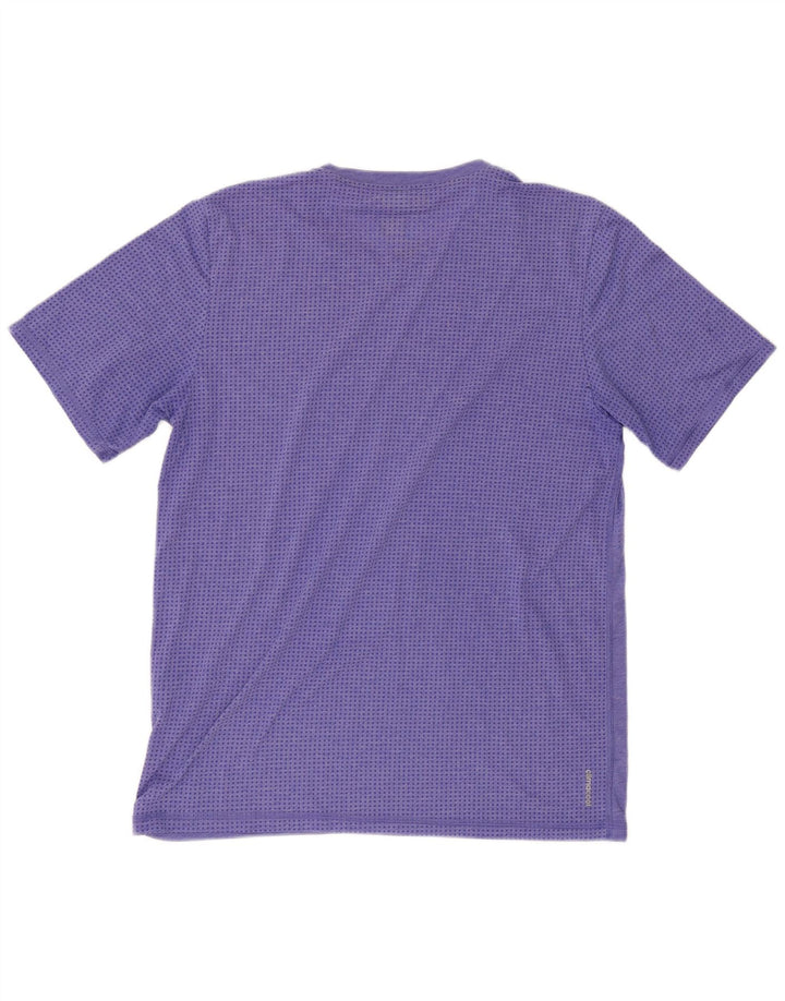 Ανδρικό T-Shirt Adidas Climacool Top Large Purple Polyester