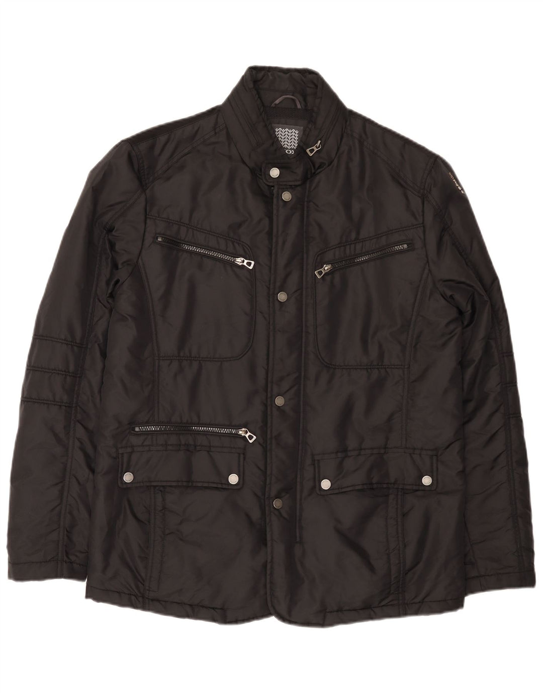 Ανδρικό μπουφάν Geox Windbreaker UK 40 Large Black