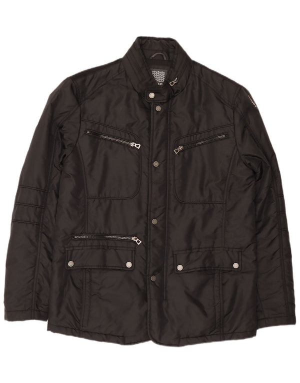 Ανδρικό μπουφάν Geox Windbreaker UK 40 Large Black